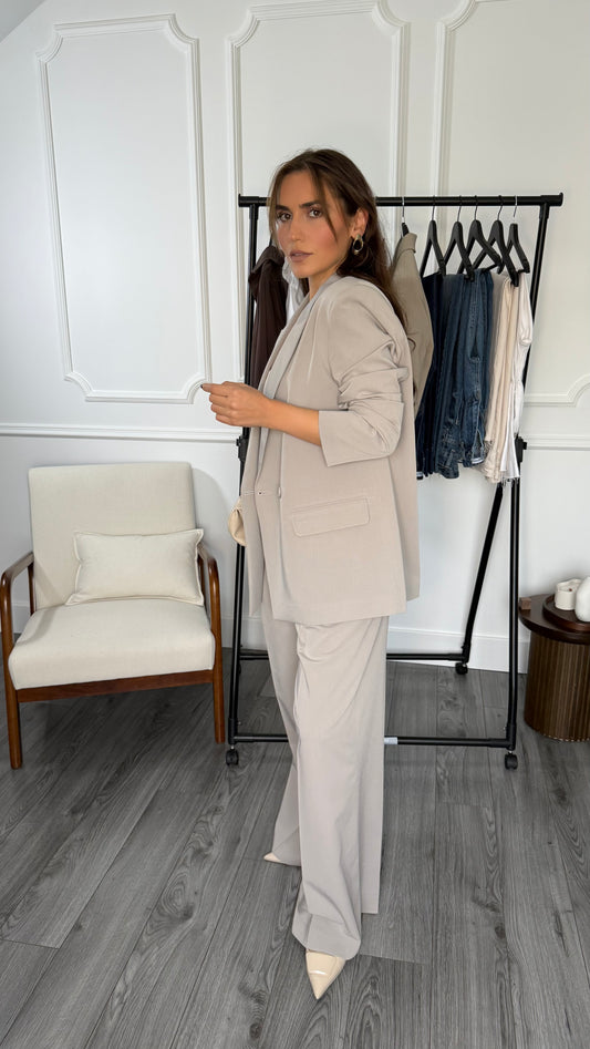 Veste blazer femme Livia | Gris