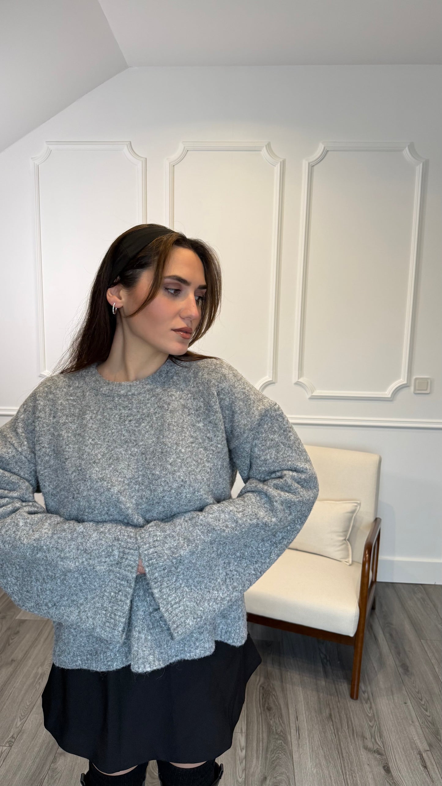 Pull Liora – Maille Douce Chiné